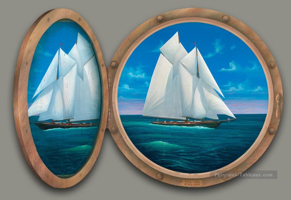Full Sail 3D Magie Peintures à l'huile